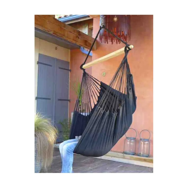Hamac chaise noire