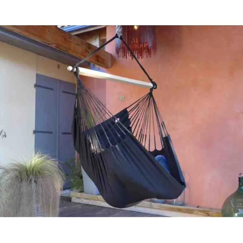 Hamac chaise noire