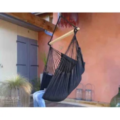 Hamac chaise noire