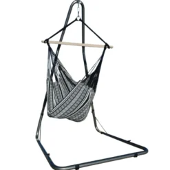 Hamac chaise poligono noir xl support so