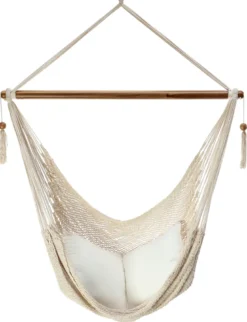 Hamac chaise sébaco xl blanc