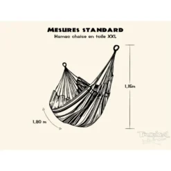 Hamac chaise sur pied aguilas xxl