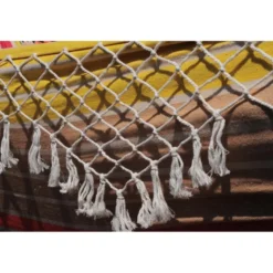 Hamac double franges chic