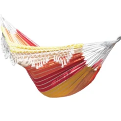 Hamac double franges chic