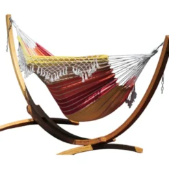 Hamac double franges chic