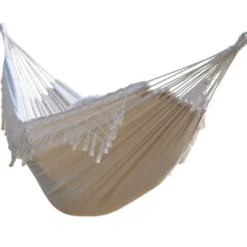 Hamac simple à franges écru