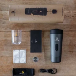 Handpresso auto cafetiere portable à batterie compatible nespresso