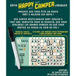 Happy Camper jeu de logique au format voyage