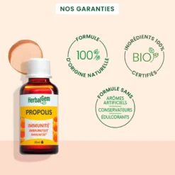 Herbalgem - propolis gouttes immunité - bio