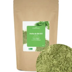Herbe de blé bio - 500g (en poudre) - riche en vitamine k