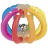 Hochet flexible en bois arc-en-ciel