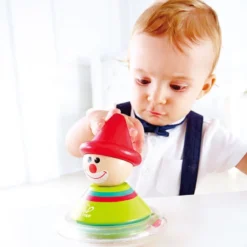 Hochet jeu bébé roly-poly hape