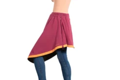 Holly bordeaux sur-jupe hiver - xl-xxlh