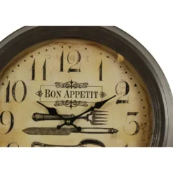 Horloge ancienne murale bon appetit 47cm