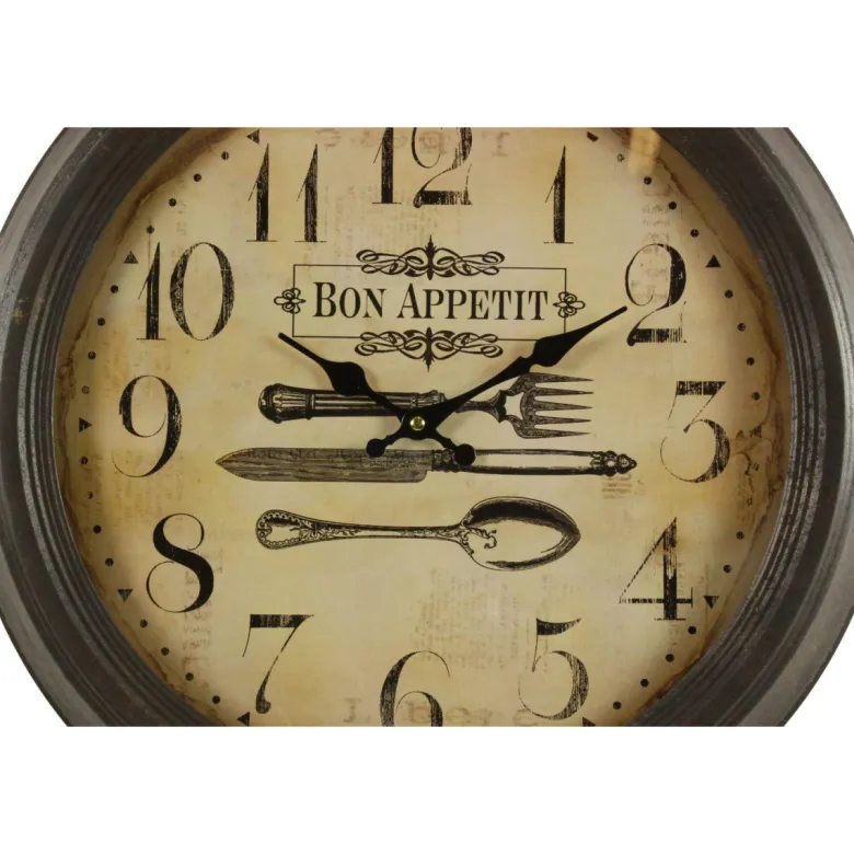 Horloge ancienne murale bon appetit 47cm