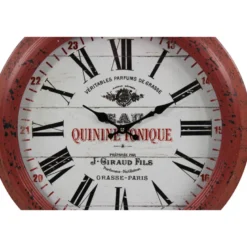 Horloge ancienne murale eau quinine