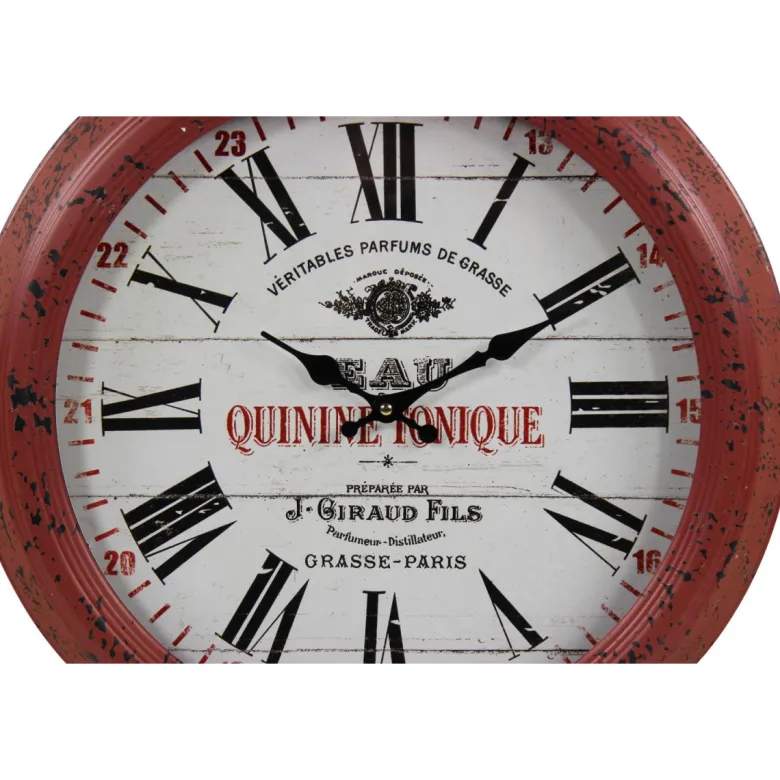 Horloge ancienne murale eau quinine