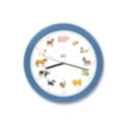 Horloge animaux de la ferme, modèle en c