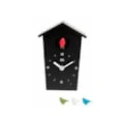 Horloge mini birdhouse chants d'oiseaux