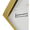 Horloge murale verre or - décoration