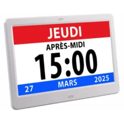 Horloge numérique avec fonction cadre ph