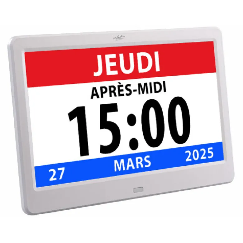 Horloge numérique avec fonction cadre ph