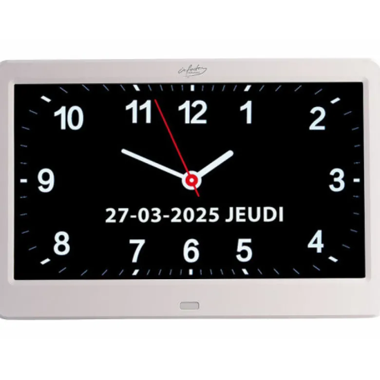 Horloge numérique avec fonction cadre ph