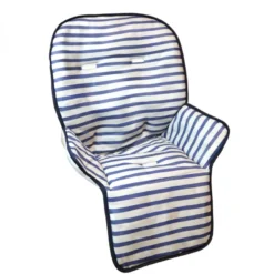 Housse assise chaise haute - marin