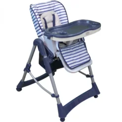 Housse assise chaise haute - marin