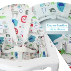 Housse d'assise animaux - chaise haute