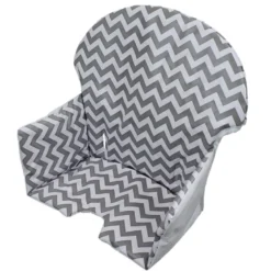 Housse d'assise bi-colore - chaise haute