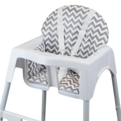 Housse d'assise bi-colore - chaise haute