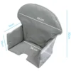 Housse d'assise pour chaise haute