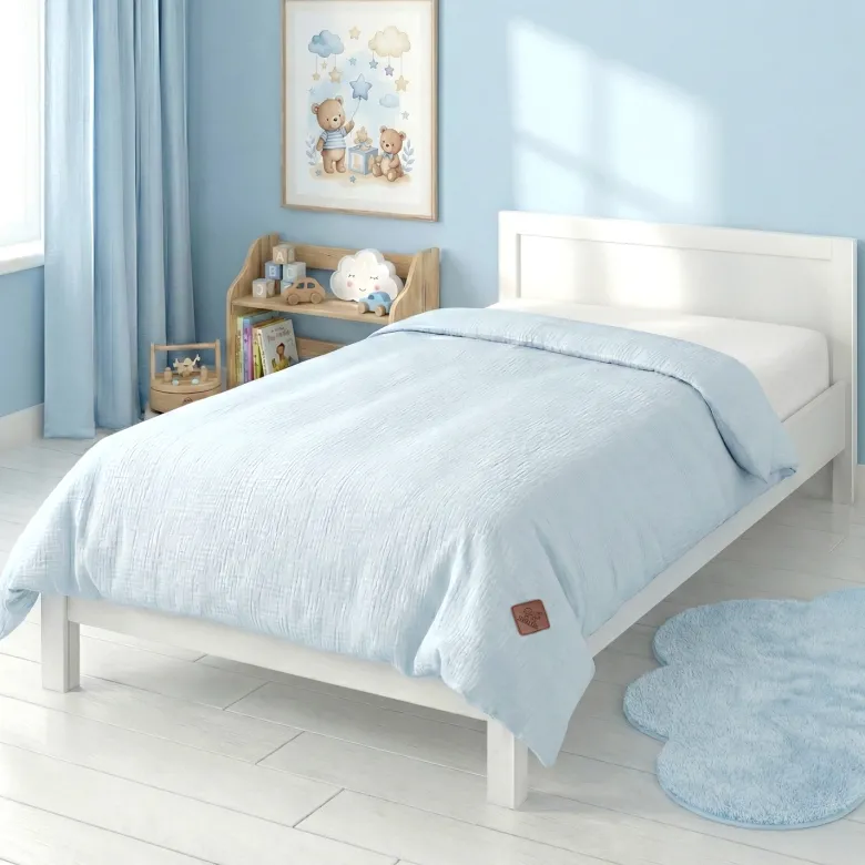 Housse de couette gaze de coton jeanne
