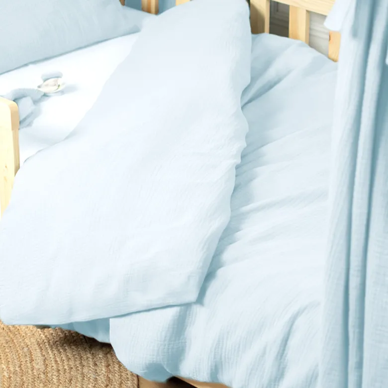 Housse de couette gaze de coton jeanne
