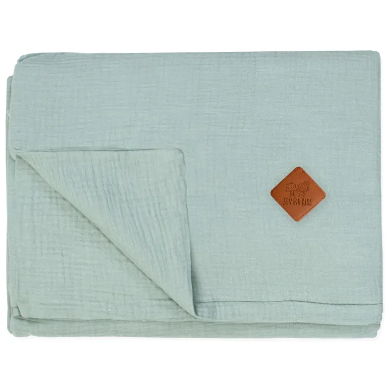 Housse de couette gaze de coton jeanne