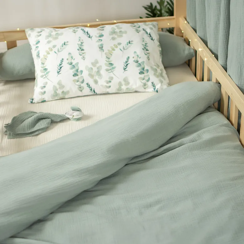 Housse de couette gaze de coton jeanne