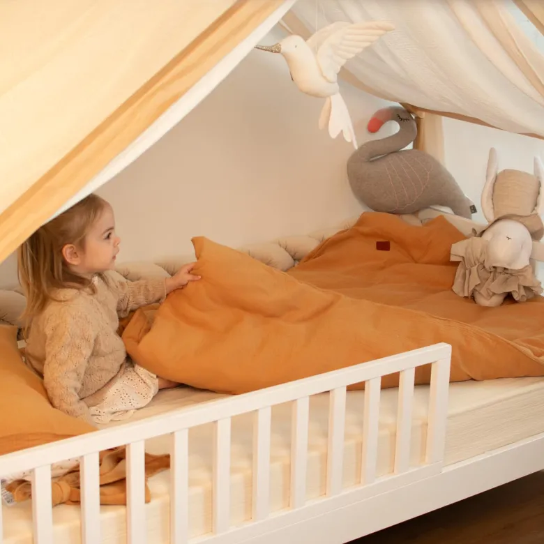 Housse de couette gaze de coton jeanne