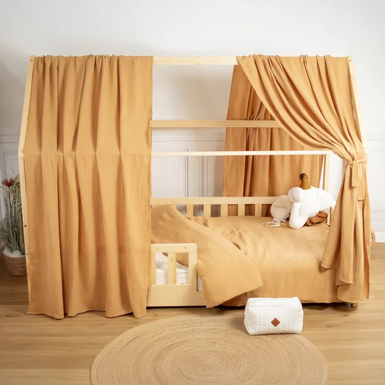 Housse de couette gaze de coton jeanne