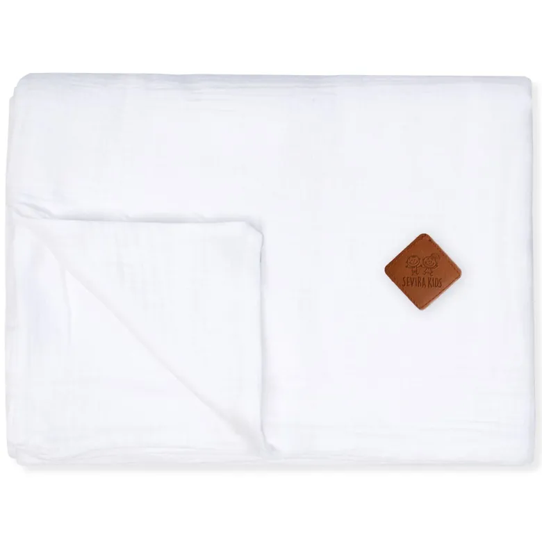 Housse de couette gaze de coton jeanne