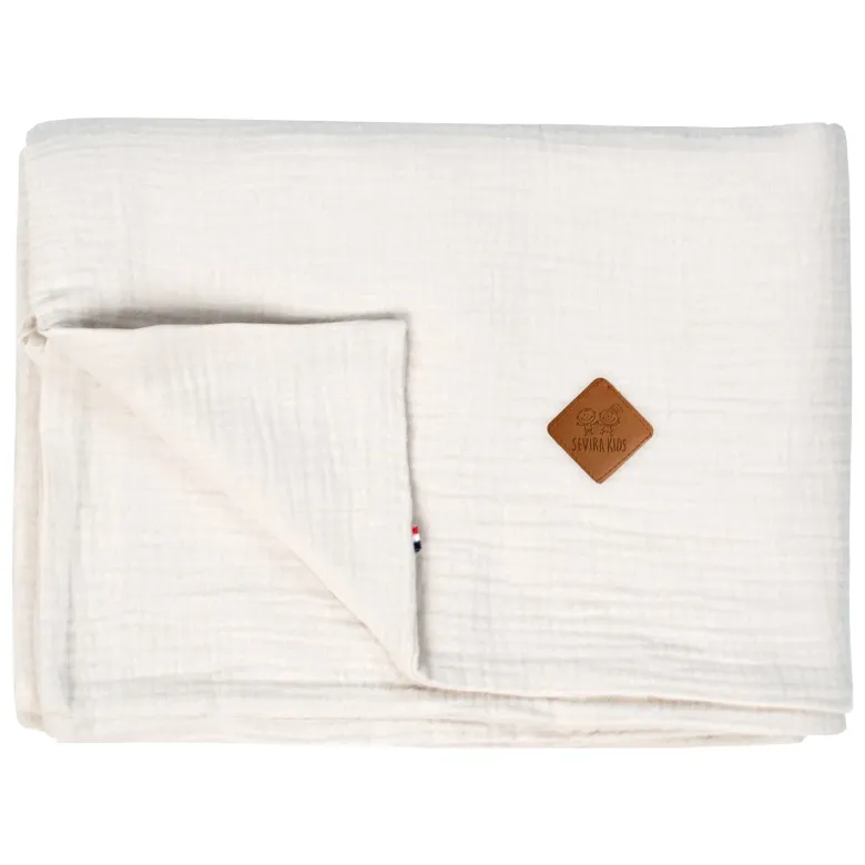 Housse de couette gaze de coton jeanne