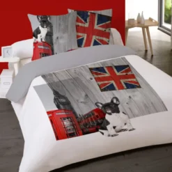 Housse de couette 240x220 + 2 taies