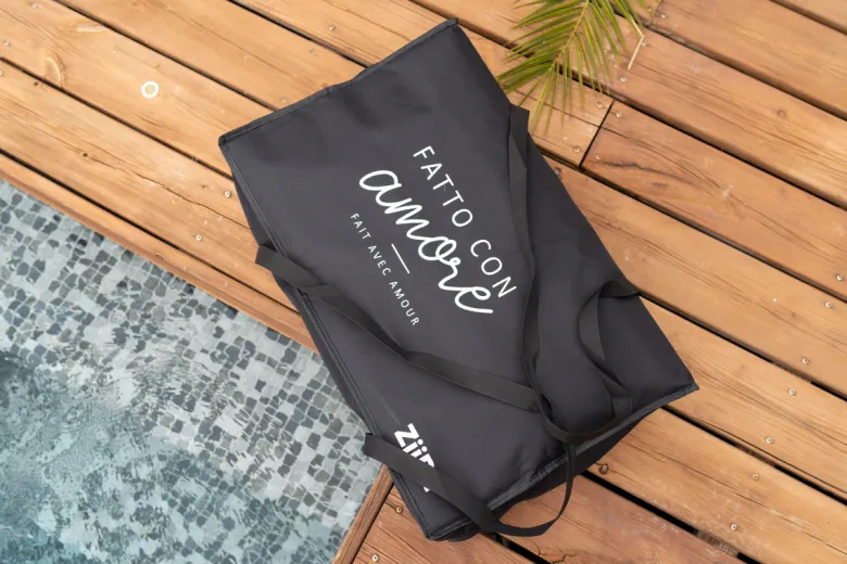 Housse fontana charbon