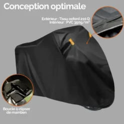 Housse protection vélo - 200x75x110
