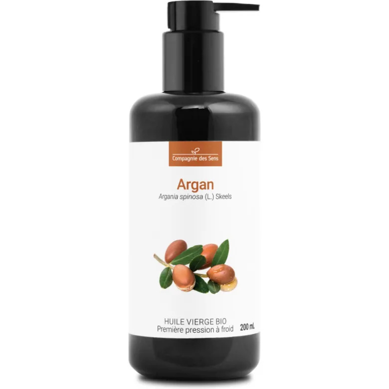 Huile d'argan du maroc bio - 200ml - fraîcheur garantie oxycert® - vierge & de 1