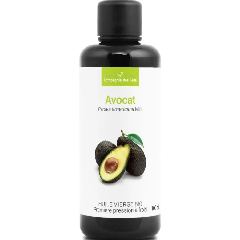 Huile d'avocat bio - 100ml - fraîcheur garantie oxycert® - vierge & de 1?? press