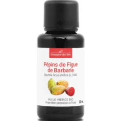 Huile de pépins de figue de barbarie bio - 30ml - fraîcheur garantie oxycert® -