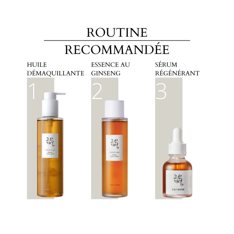 Huile démaquillante au ginseng 210ml