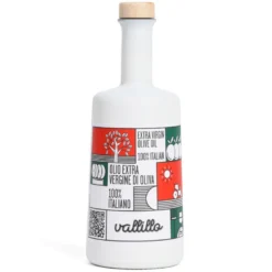 Huile d'olive extra vierge Italienne des Pouilles Vallilllo 500ml