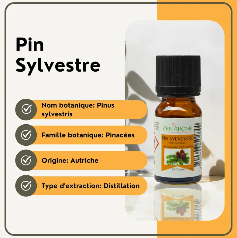 Huile essentielle de pin sylvestre 10ml